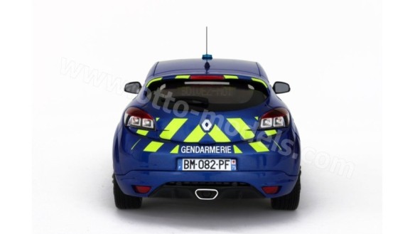 Renault Megane 3 R.S. Gendarmerie Bleu Extrème 2011