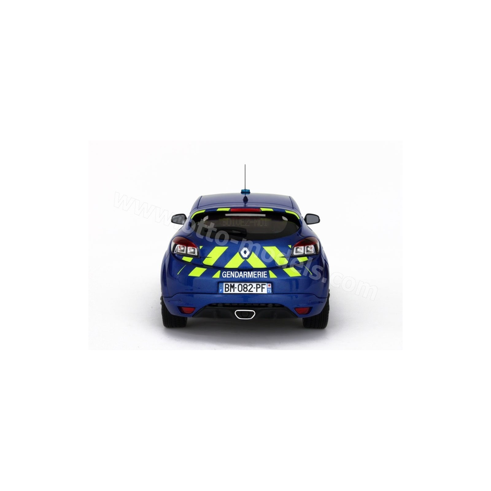 Renault Megane 3 R.S. Gendarmerie Bleu Extrème 2011