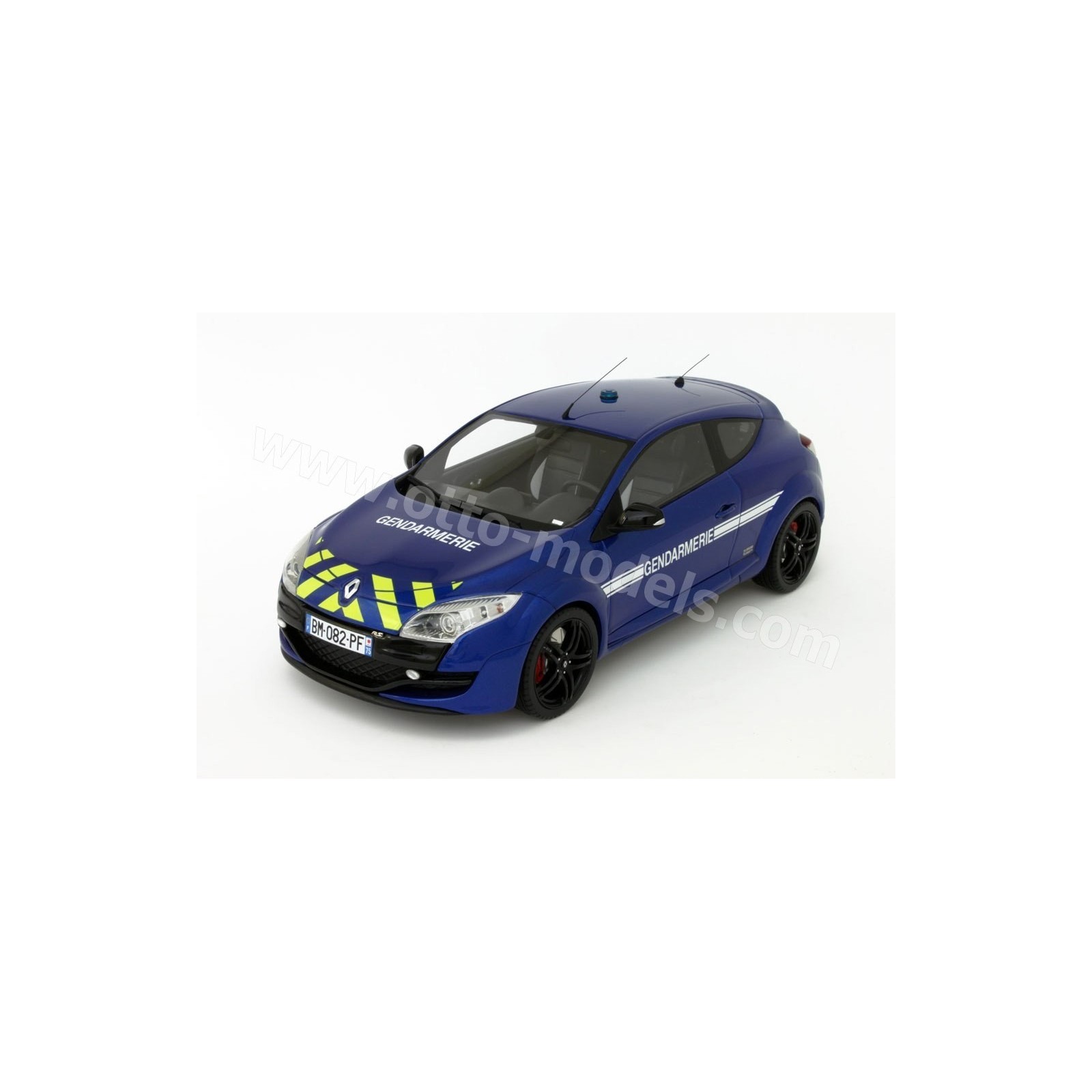 Renault Megane 3 R.S. Gendarmerie Bleu Extrème 2011