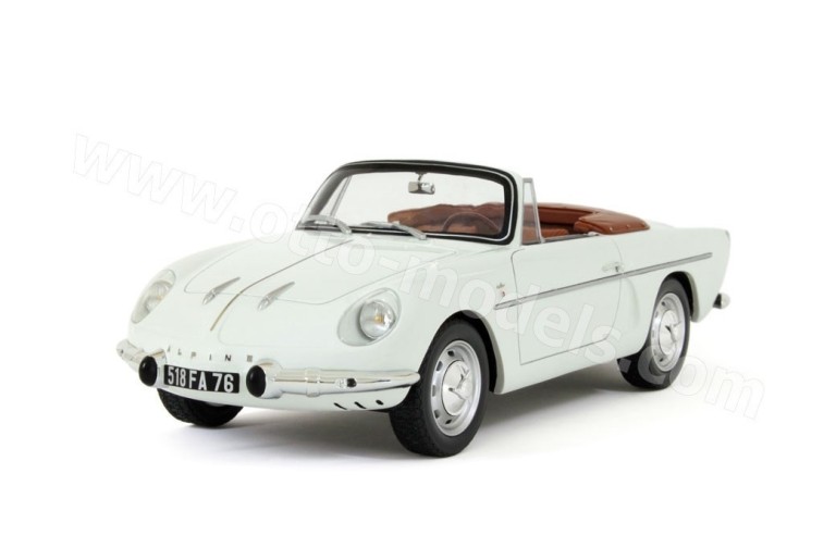 Alpine A110 Cabriolet Blanc Gardenia 1962