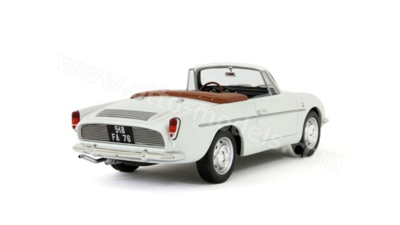 Alpine A110 Cabriolet Blanc Gardenia 1962