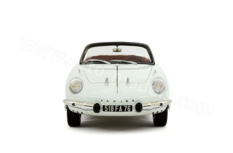 Alpine A110 Cabriolet Blanc Gardenia 1962