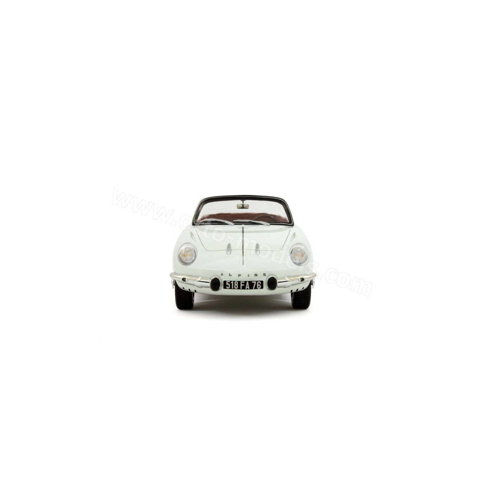 Alpine A110 Cabriolet Blanc Gardenia 1962