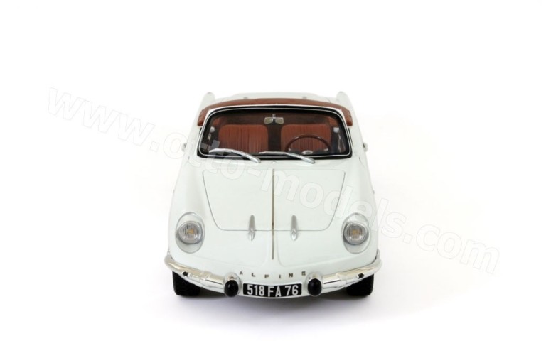Alpine A110 Cabriolet Blanc Gardenia 1962