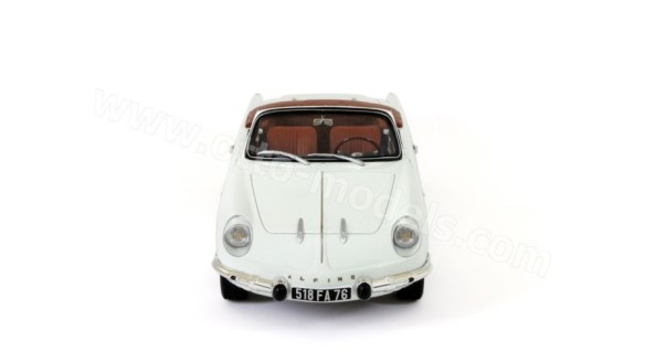 Alpine A110 Cabriolet Blanc Gardenia 1962