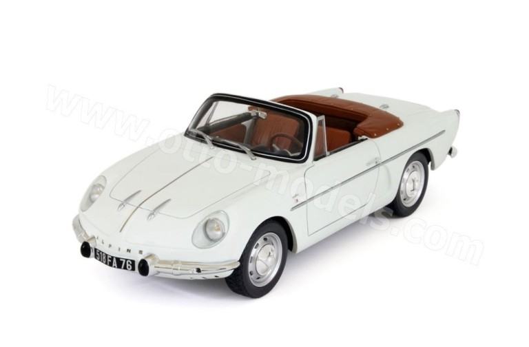 Alpine A110 Cabriolet Blanc Gardenia 1962