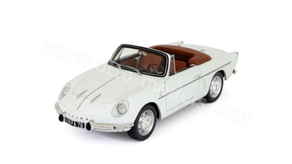 Alpine A110 Cabriolet Blanc Gardenia 1962