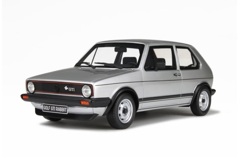 Volkswagen Golf GTI Rabbit Argent Diamant Metal 1978