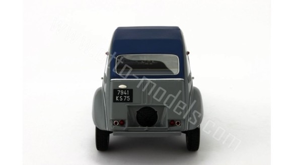 Citroën 2CV Sahara Gris Clair AC132 1961