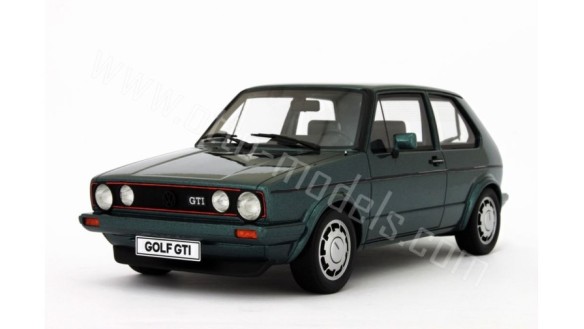 Volkswagen Golf 1 GTI Pirelli Vert Lhassa 1983