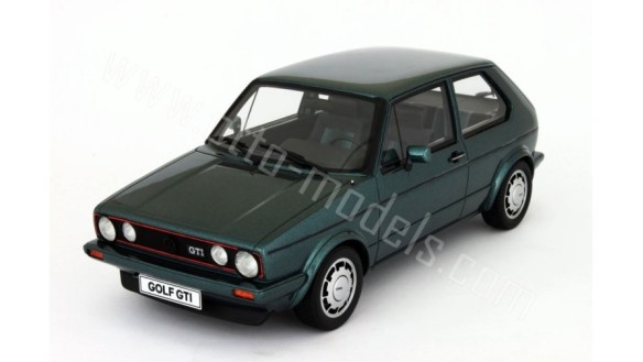 Volkswagen Golf 1 GTI Pirelli Vert Lhassa 1983