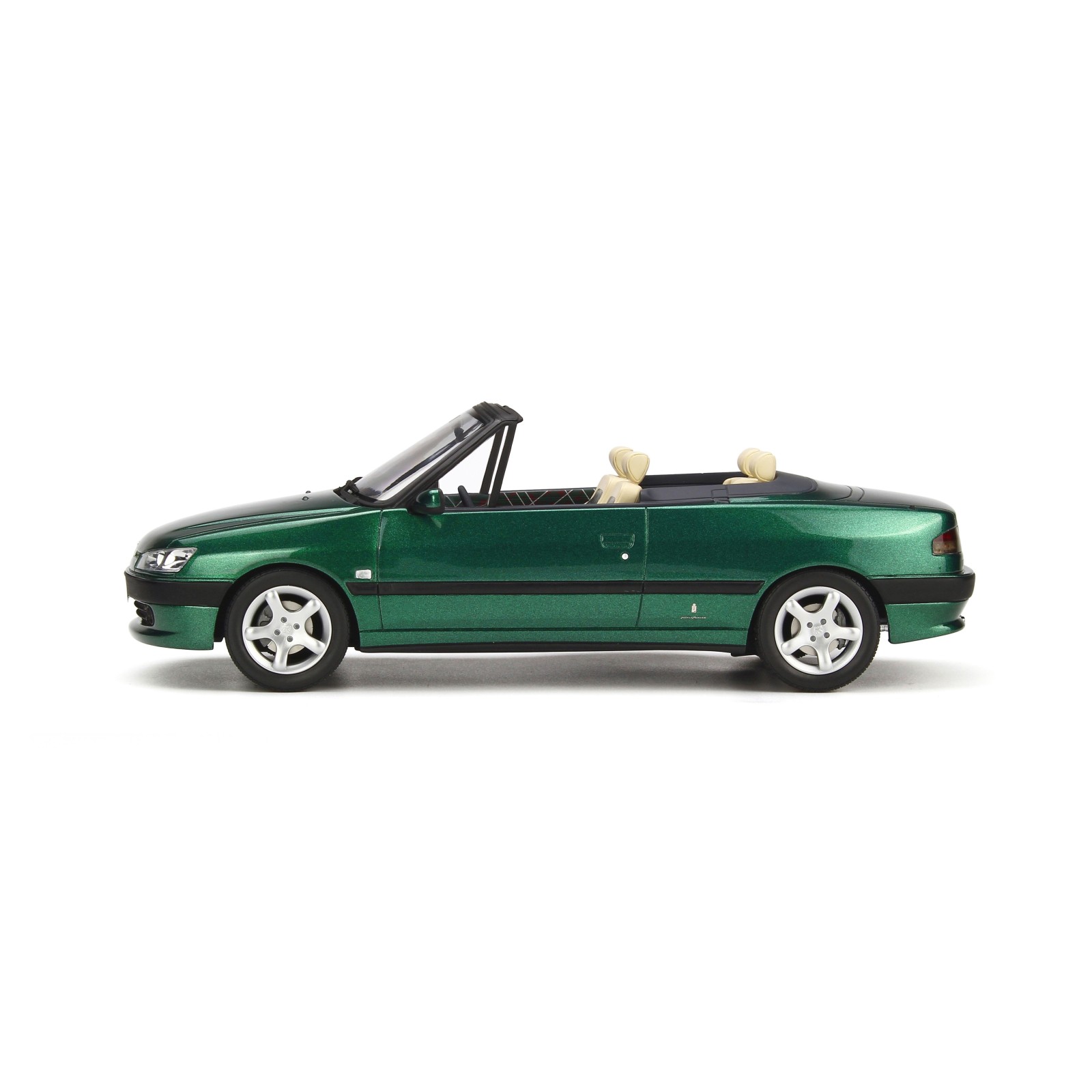 Peugeot 306 Cabriolet Rolland-Garros Vert Grand Chelem Metallic 1999