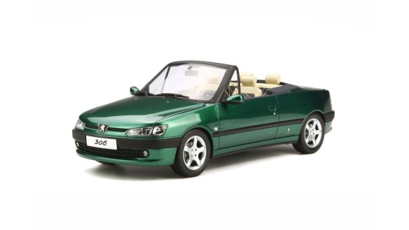 Peugeot 306 Cabriolet Rolland-Garros Vert Grand Chelem Metallic 1999