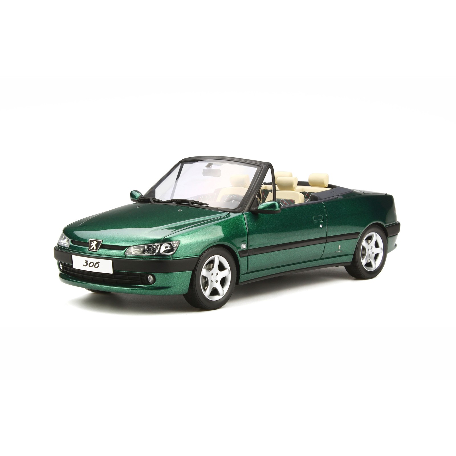 Peugeot 306 Cabriolet Rolland-Garros Vert Grand Chelem Metallic 1999