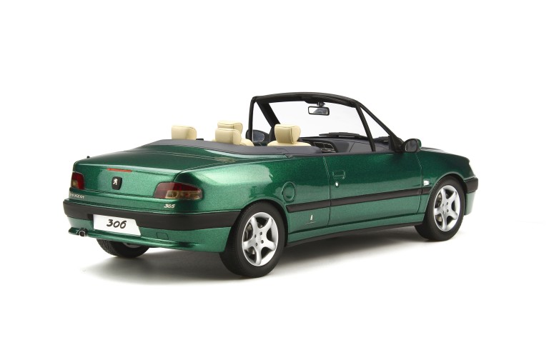 Peugeot 306 Cabriolet Rolland-Garros Vert Grand Chelem Metallic 1999