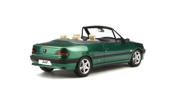 Peugeot 306 Cabriolet Rolland-Garros Vert Grand Chelem Metallic 1999