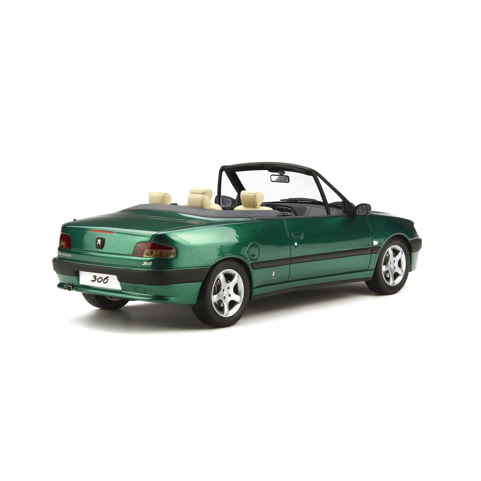 Peugeot 306 Cabriolet Rolland-Garros Vert Grand Chelem Metallic 1999