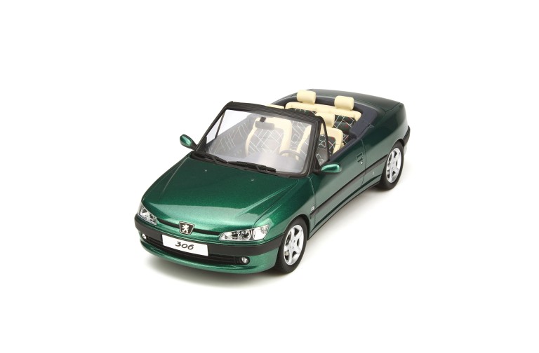Peugeot 306 Cabriolet Rolland-Garros Vert Grand Chelem Metallic 1999