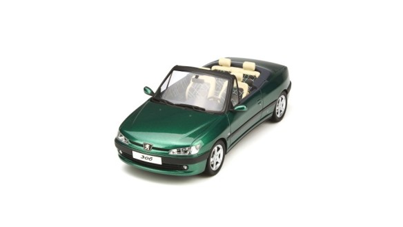 Peugeot 306 Cabriolet Rolland-Garros Vert Grand Chelem Metallic 1999