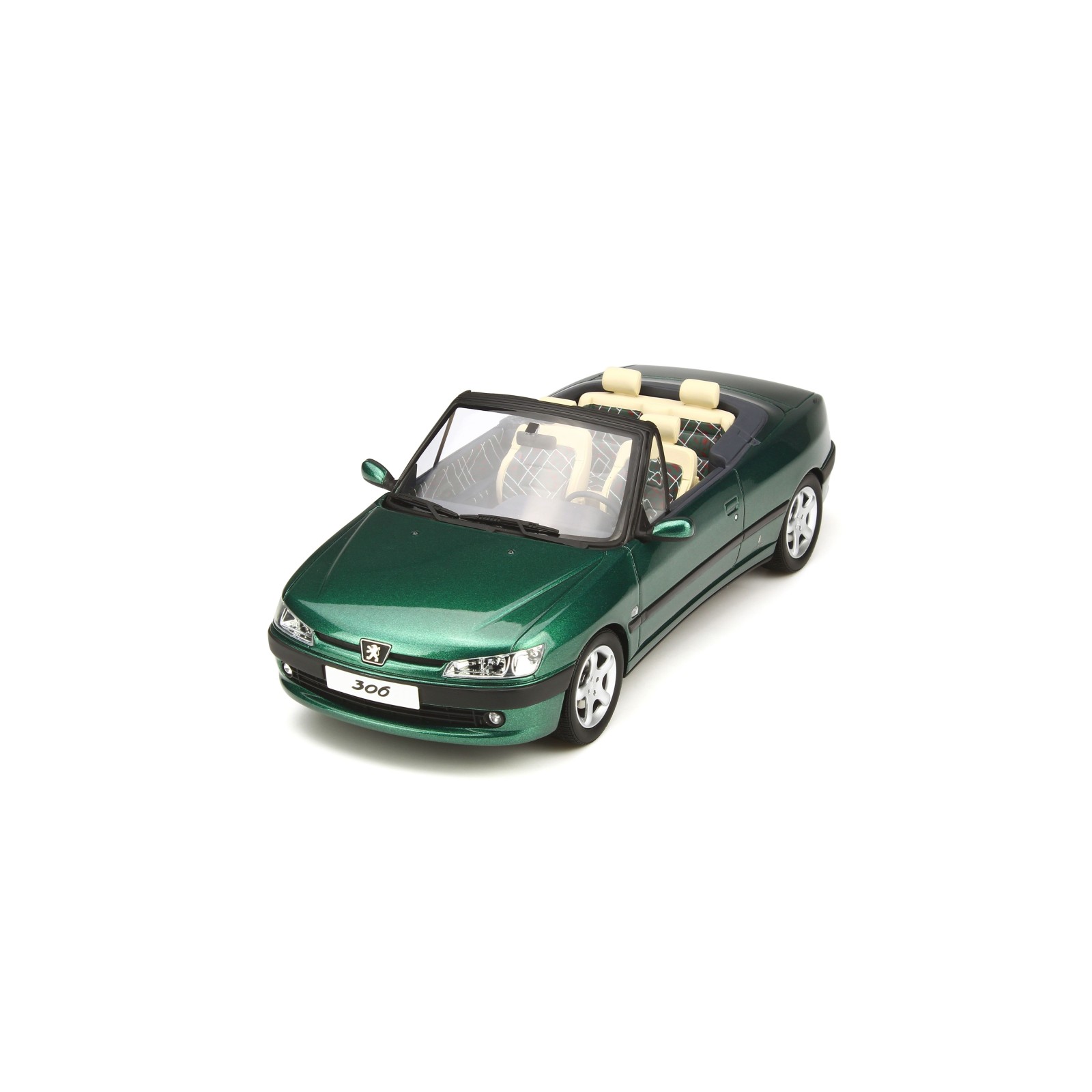 Peugeot 306 Cabriolet Rolland-Garros Vert Grand Chelem Metallic 1999