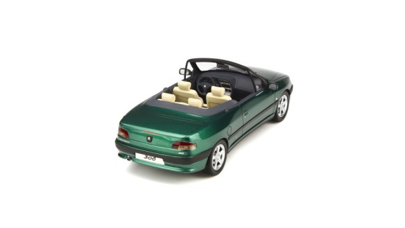 Peugeot 306 Cabriolet Rolland-Garros Vert Grand Chelem Metallic 1999