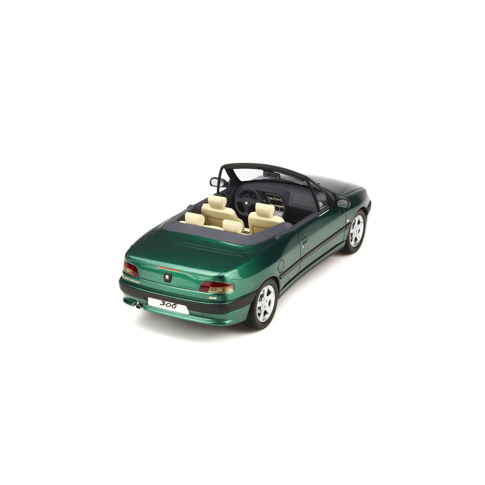 Peugeot 306 Cabriolet Rolland-Garros Vert Grand Chelem Metallic 1999