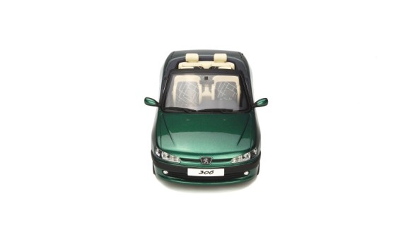 Peugeot 306 Cabriolet Rolland-Garros Vert Grand Chelem Metallic 1999