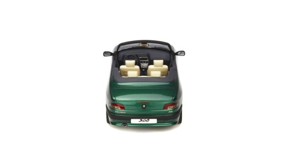Peugeot 306 Cabriolet Rolland-Garros Vert Grand Chelem Metallic 1999