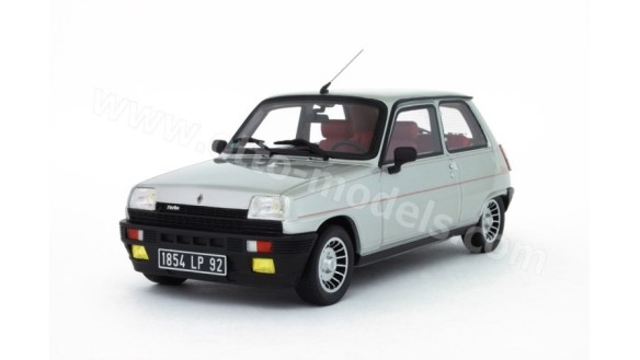 Renault 5 Alpine Turbo Gris Argnet Metalisé 620 1983