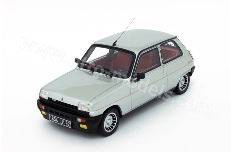 Renault 5 Alpine Turbo Gris Argnet Metalisé 620 1983
