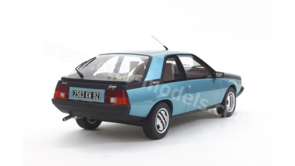 Renault Fuego GTX 2L Bleu Saphir 1982
