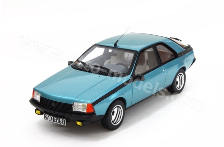 Renault Fuego GTX 2L Bleu Saphir 1982