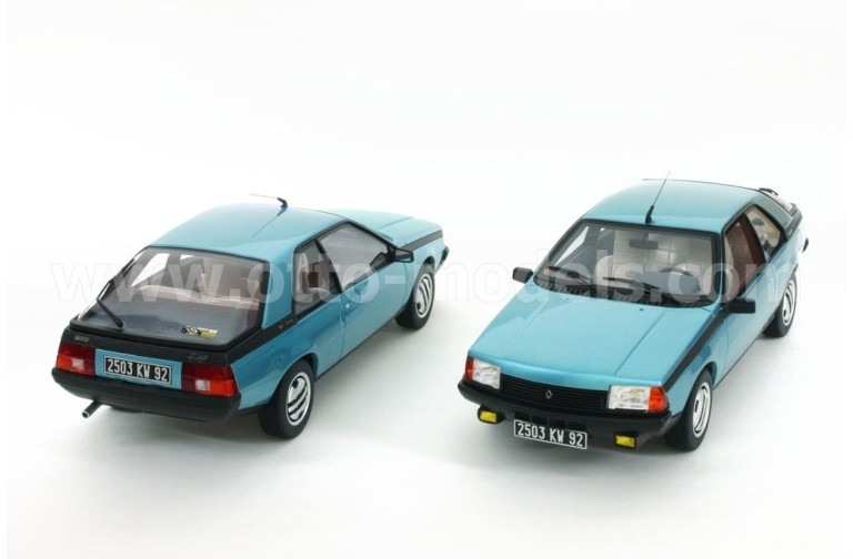 Renault Fuego GTX 2L Bleu Saphir 1982