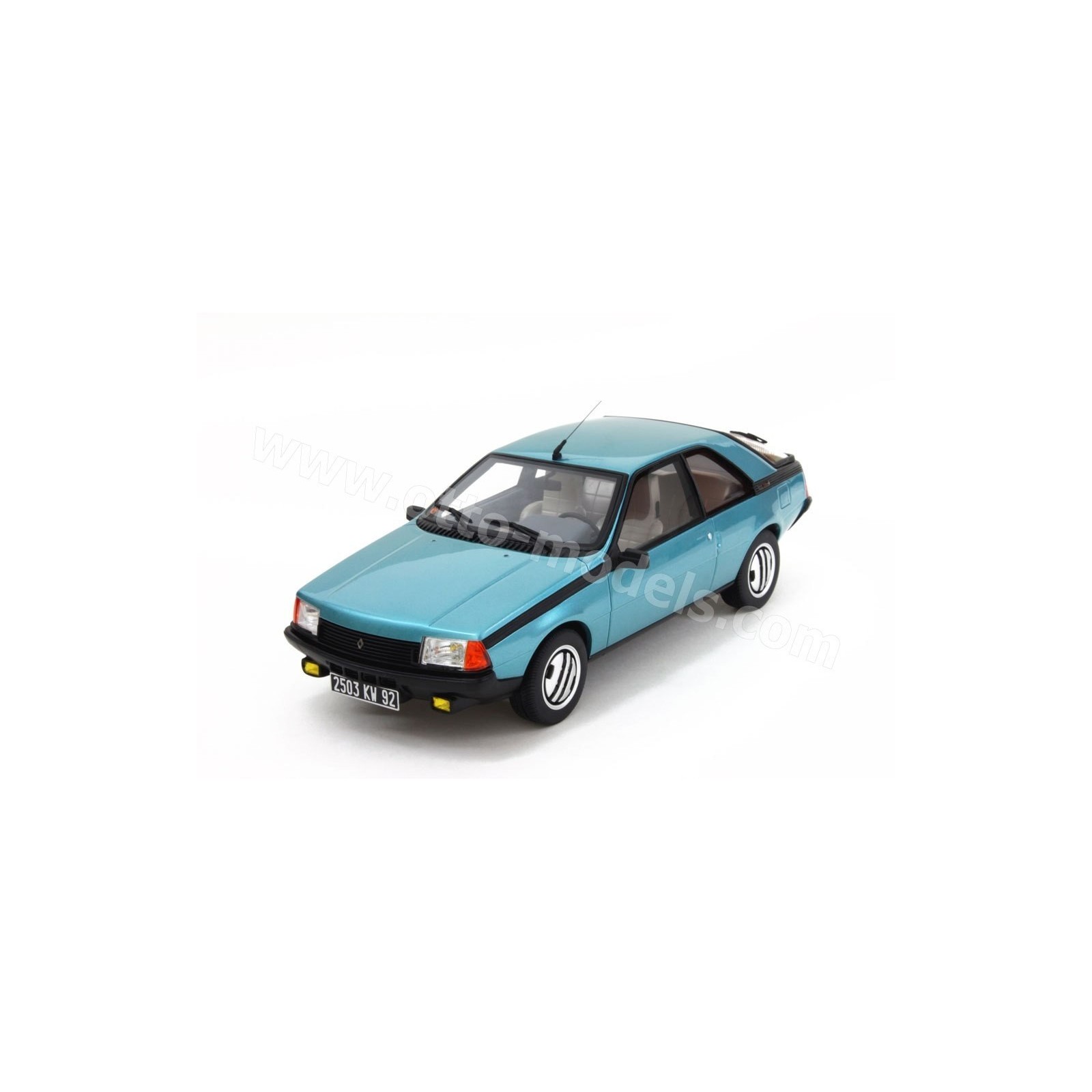 Renault Fuego GTX 2L Bleu Saphir 1982