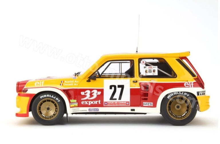 Renault 5 Maxi Turbo 33 Export Tour de Corse 1985