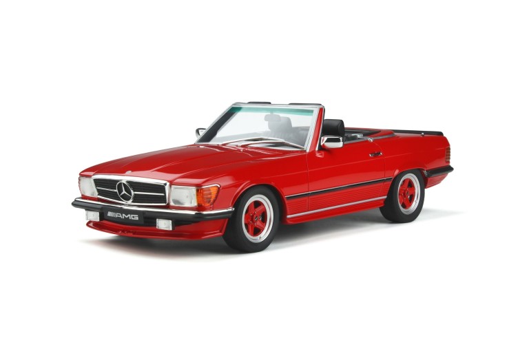 Mercedes-Benz R107 500 SL AMG Signal Red 568 1986