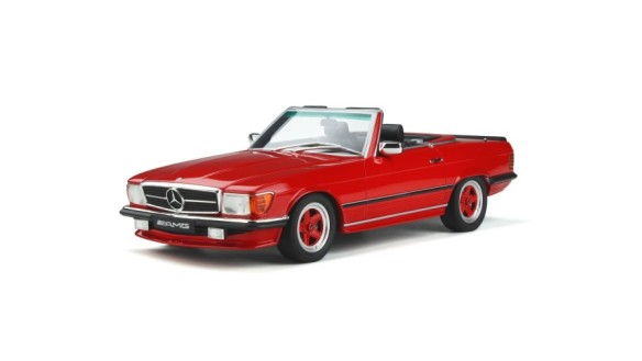 Mercedes-Benz R107 500 SL AMG Signal Red 568 1986