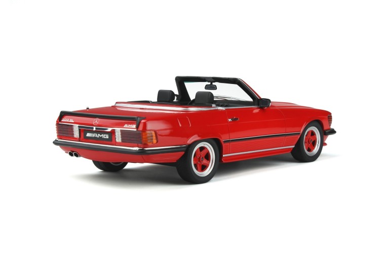 Mercedes-Benz R107 500 SL AMG Signal Red 568 1986