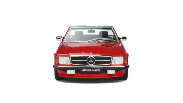 Mercedes-Benz R107 500 SL AMG Signal Red 568 1986