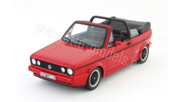 Volkswagen Golf 1 Cabriolet Sportline Rouge Flash 1991