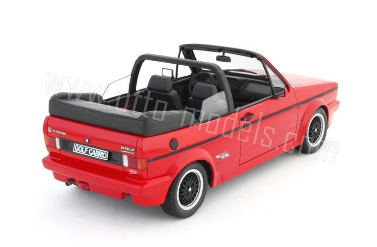 Volkswagen Golf 1 Cabriolet Sportline Rouge Flash 1991