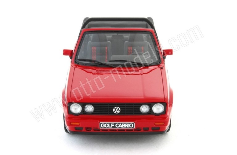 Volkswagen Golf 1 Cabriolet Sportline Rouge Flash 1991