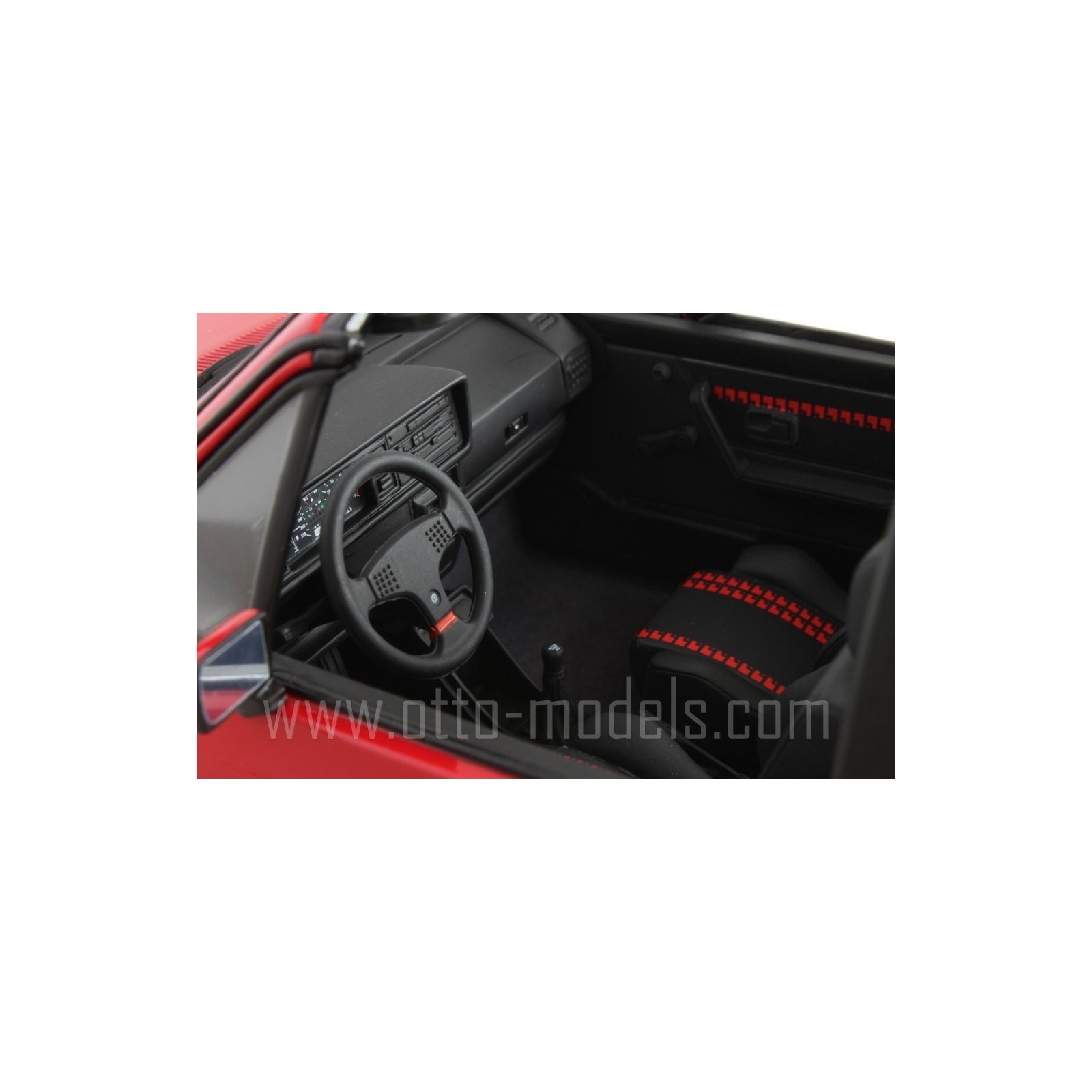 Volkswagen Golf 1 Cabriolet Sportline Rouge Flash 1991