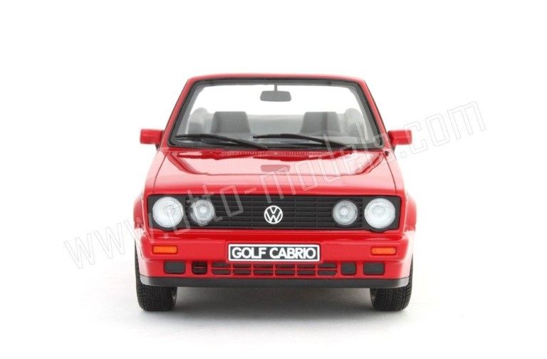 Volkswagen Golf 1 Cabriolet Sportline Rouge Flash 1991