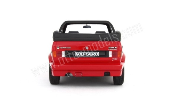 Volkswagen Golf 1 Cabriolet Sportline Rouge Flash 1991