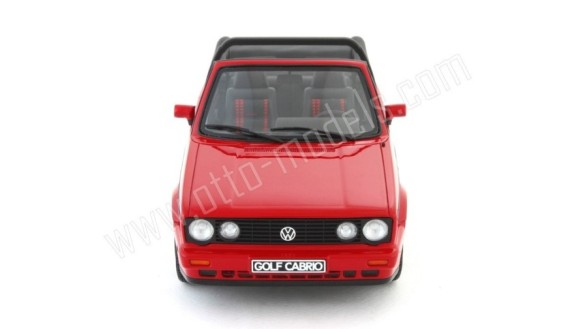 Volkswagen Golf 1 Cabriolet Sportline Rouge Flash 1991