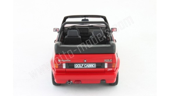 Volkswagen Golf 1 Cabriolet Sportline Rouge Flash 1991