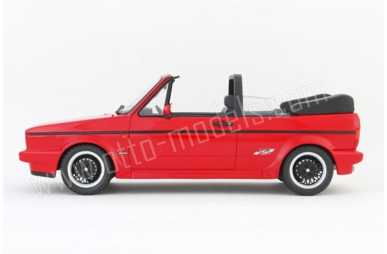 Volkswagen Golf 1 Cabriolet Sportline Rouge Flash 1991