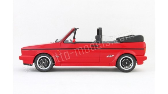 Volkswagen Golf 1 Cabriolet Sportline Rouge Flash 1991