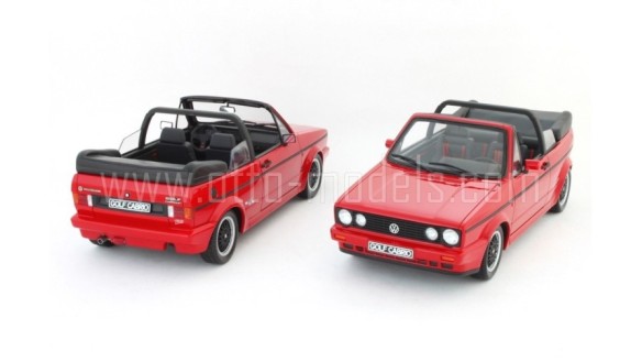 Volkswagen Golf 1 Cabriolet Sportline Rouge Flash 1991